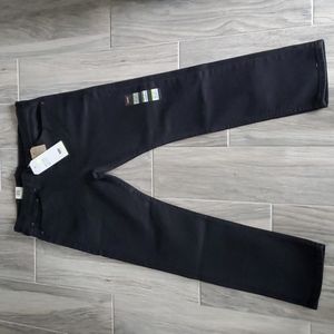 510 SKINNY FIT LEVIS FLEX MEN'S BLACK JEANS 34X30 STRETCH